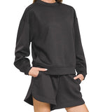 Crew Neck Scuba Set