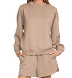 Crew Neck Scuba Set