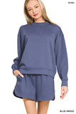 Crew Neck Scuba Set