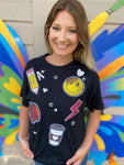 Teacher Vibes Sequin Tee