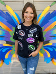 Touch Down Sequin Tee